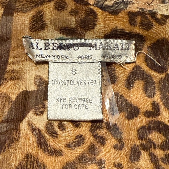 Alberto Makali Leopard Accent Bomber Jacket - Picture 7 of 10